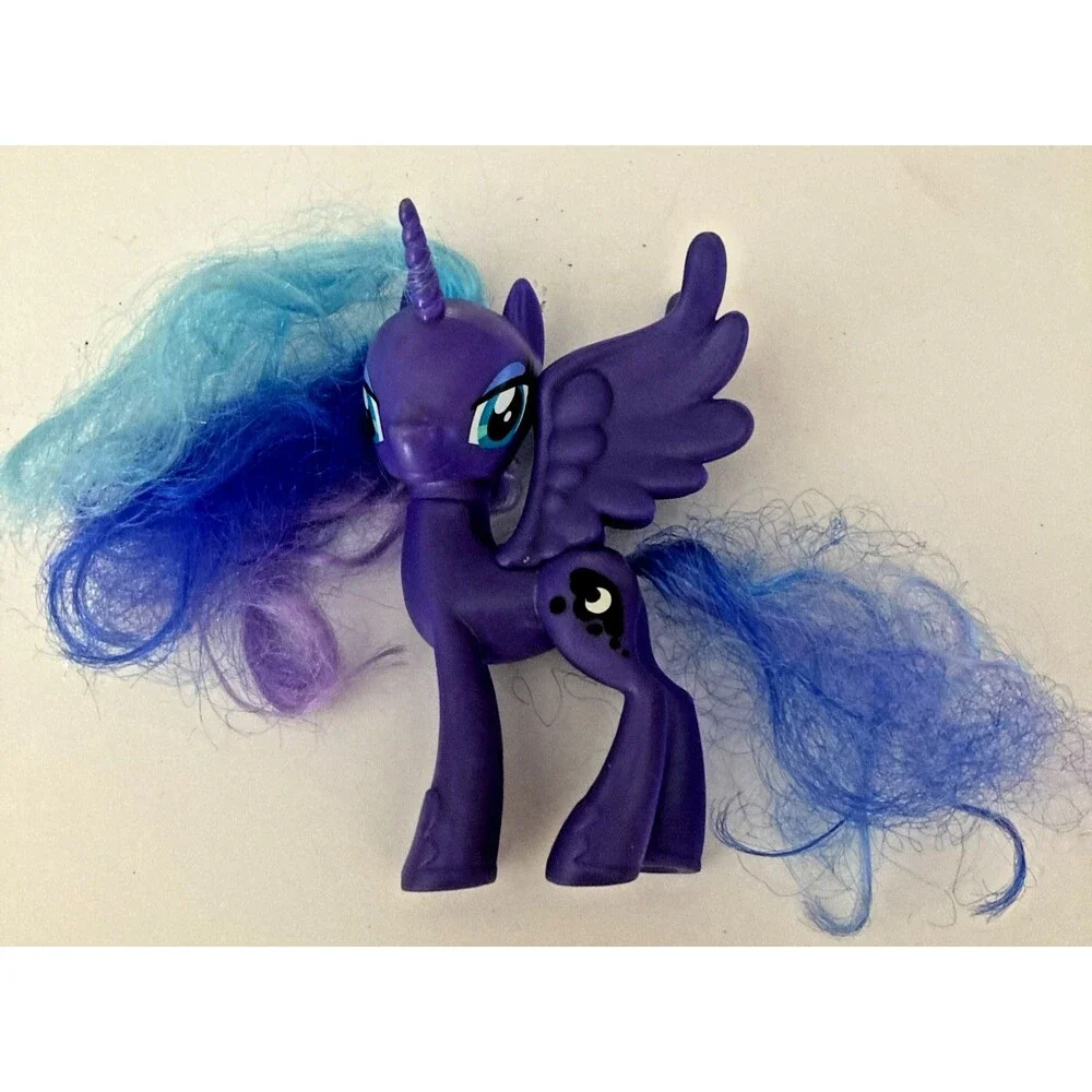 My Little Pony Nightmare Moon Princess Luna G4 4in Brushable Figure Hasbro MLP